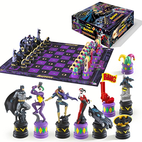 The Noble Collection The Batman Chess Set ( The Dark Knight vs The Joker) )