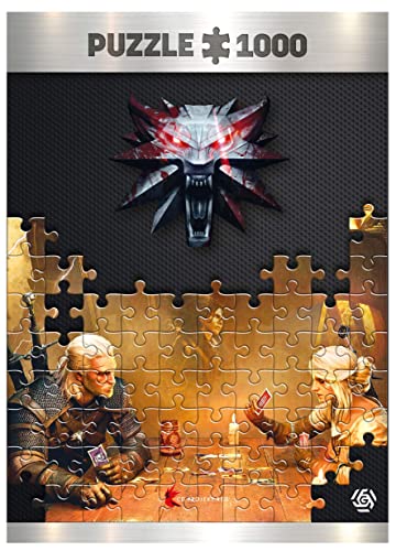 The Witcher Playing Gwent | Puzzle 1000 Pezzi | Puzzle Adulti e Ado...