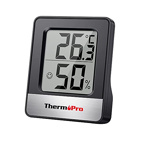 ThermoPro TP49 Mini Igrometro Termometro Digitale Termoigrometro da...