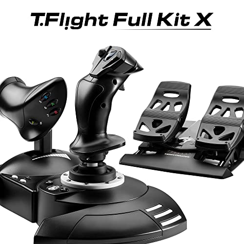 Thrustmaster T.Flight Full Kit X - Joystick, Manetta e Pedali del timone per Xbox Series X|S   Xbox One   PC