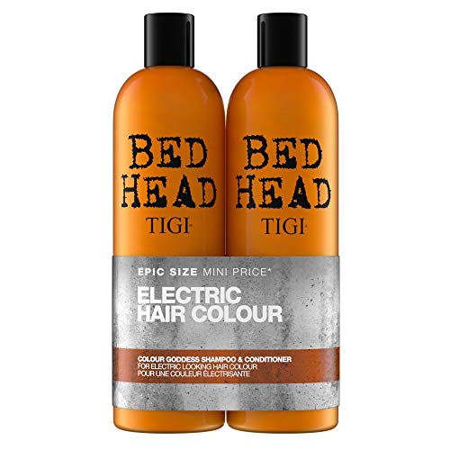 Tigi Bed Head Color Goddess Duo Pack per Capelli Colorati, Shampoo e Balsamo, 2x750ml