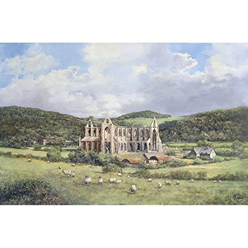 Tintern Abbey, Gwent, Wales, Clive Madgwick - Medici Print