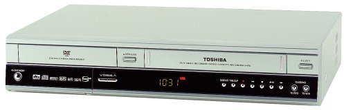 Toshiba D-VR3SB DVD Recorder & VCR, combinazione di videoregistratori VHS, TRASFERIMENTO VHS NASTRI A DVD
