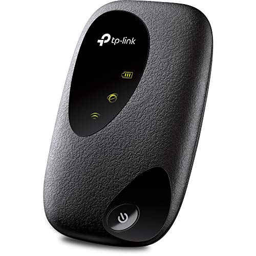 TP-Link M7200 Mobile WiFi 4G LTE Cat4, Velocità di Download 150Mbps, Wireless 300Mbps, Modem WiFi con Sim, Batteria Ricaricabile, Nessuna Configurazione Necessaria, Versione 2018