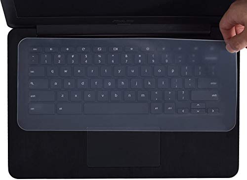 Universale della tastiera del silicone della protezione della pelle per laptop Notebook Netbook 11.1  11.6  12.1  13.3  14  14.1  pollici (Dimensioni: 310 millimetri * 130 millimetri)