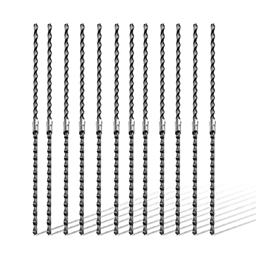 Viilich 12 fili per decespugliatore Bosch AFS 23-37, cavo di ricambio per decespugliatore F016800431, filo per decespugliatore 37 cm x 3,5 mm