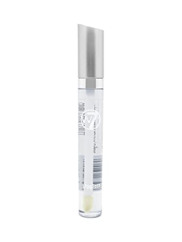 W7 Applicatore Lucidalabbra - Lipgloss liquido trasparente morbido - Finitura non appiccicosa e lucida - Confezione da 2