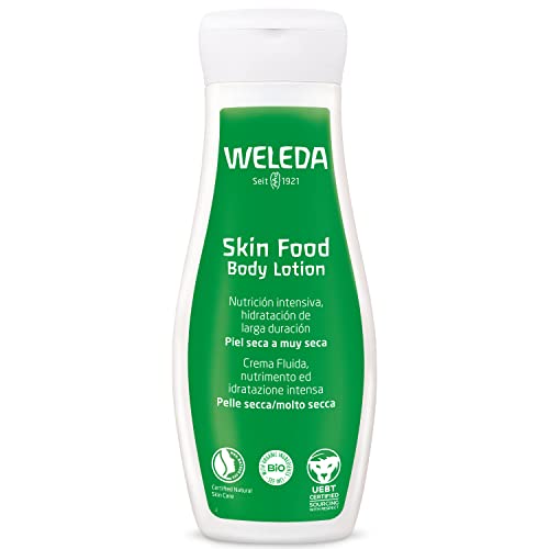 Weleda Skin Food Crema Fluida, crema corpo extra-nutriente di facile assorbimento, nutre, idrata e dona comfort immediato anche alla pelle più secca (1x200 ml)