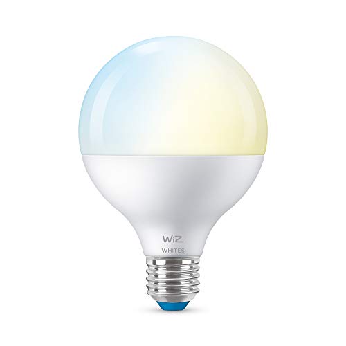 WiZ Lampadina Smart LED, Luce Bianca da Calda a Fredda Dimmerabile, Attacco E27, 75W, Wi-Fi, Bluetooth