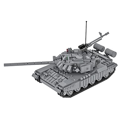 WWEI Tecnica, set di carri armati militari, 776 pezzi, MOC T-72, army carro armato armato, compatibile con Lego, IF3YK44PAJ4251315LYYHKUY