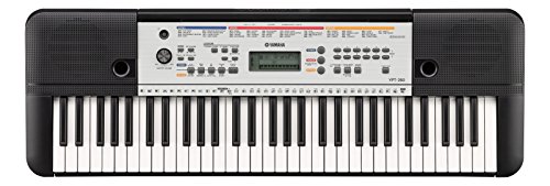 Yamaha YPT-260 - Tastiera elettronica portatile per principianti, versatile, 61 tasti, colore nero