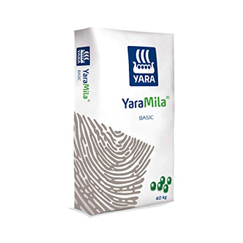 YaraMila Basic NP 25 10 Concime Granulare Sacco da 40 kg Azoto nitrico e Fosforo garantiscono Un Effetto Starter