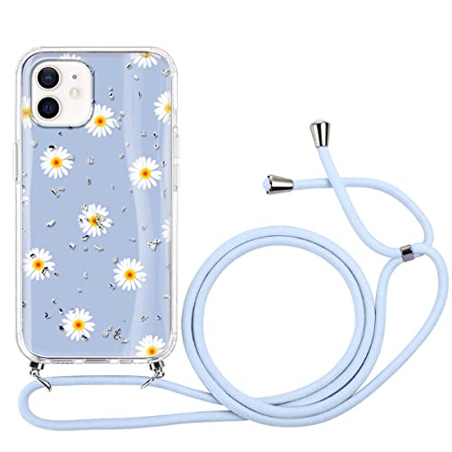 Yoedge Glitter Cover per iPhone 12 Pro iPhone 12 6,1  con Cordino, ...